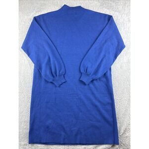 Stitch Fix Vero Moda Long Sleeve Blue Mock Turtleneck Sweater Dress Women's S